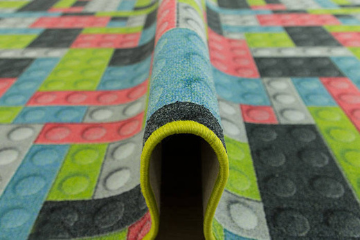 Dywan Klocki pastele