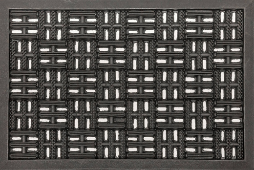 Wycieraczka gumowa M01 ażurowa paski