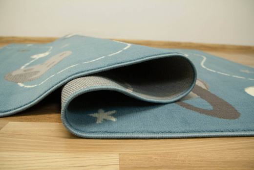 Dywan Kids 534547/95822 sky/blue Jasny Niebieski Kosmos