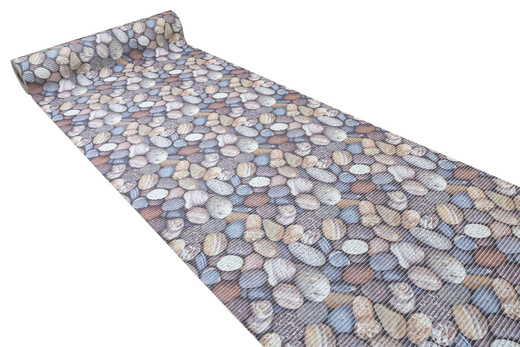Mata Łazienkowa 242A Kamyki szerokość 130 cm