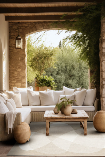 Dywan Dwustronny Sznurkowy Brussels 205835/10820 Jute Outdoor