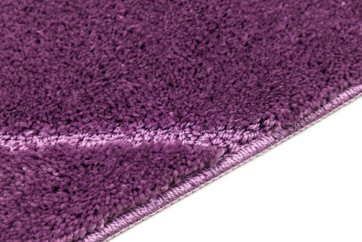 Dywanik Łazienkowy Antypoślizgowy Moreno Violet Fioletowy Romby