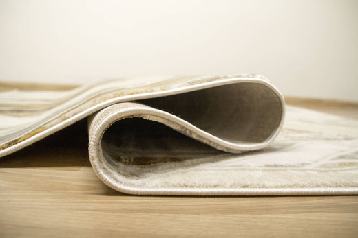 Dywan Elisa PF132 Brown Gold Złoty Brąz Geometria