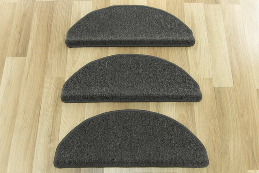 Nakładki na schody półokrągłe Astra 78 ciemny szary