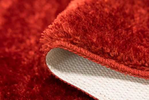 Dywan Shaggy Antypoślizgowy Malmo Czerwony