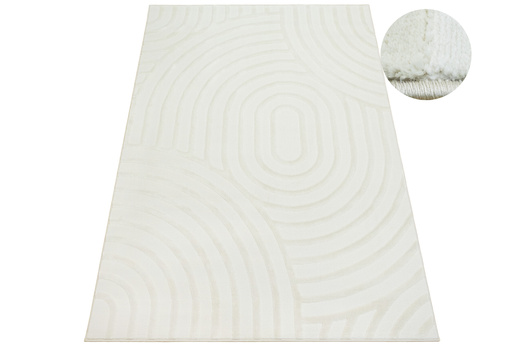 Dywan Misha E945A cream/cream Krem Geo