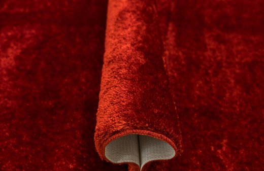 Dywan Shaggy Antypoślizgowy Malmo Czerwony