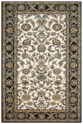 Wełniany Dywan Isfahan Anafi Granat