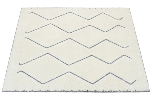 Dywan Shaggy Lula Soft IM09A L.Gr/Bon Krem Szary Zygzaki