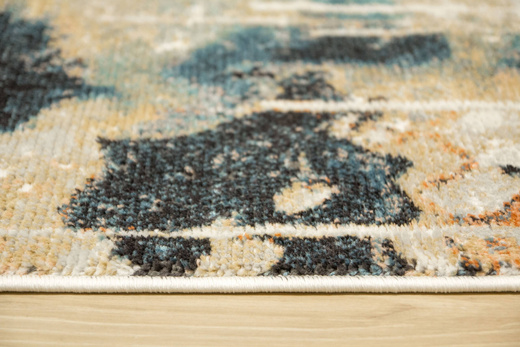 Dywan Lucca 9815B l.grey/cream Abstrakcyjny Turkus Grafit Łosoś