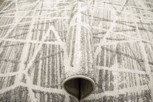 Dywan Loris G162D cream/d.grey Srebrzysty Szary Krem