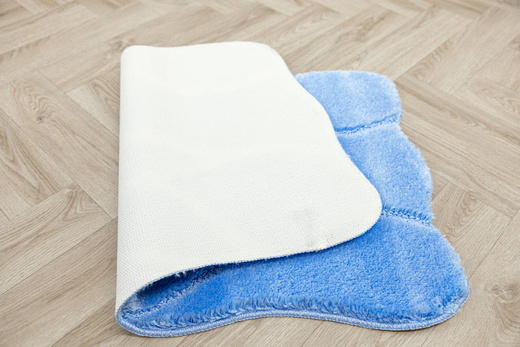 Dywanik Łazienkowy Antypoślizgowy Honey Light Blue Błękitny