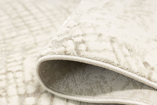 Lśniący Dywan Allora Plus D913A cream/cream Beż Krem Złoty Beton