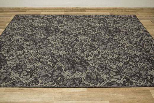 Dywan Pętelkowy Highline-Loop 14095 Szary Antracyt Ornament