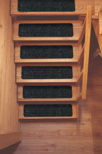 Antypoślizgowa tekstylna nakładka szara na schody samoprzylepna