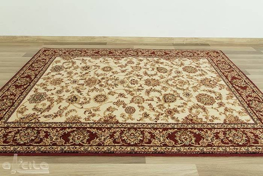 Wełniany Dywan Agnella Isfahan Anafi Bursztyn