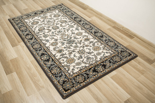 Wełniany Dywan Isfahan Anafi Granat