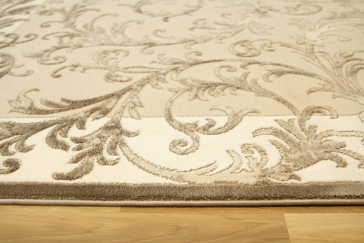 Dywan Galya K4084A brown/brown Brąz Beż Liście