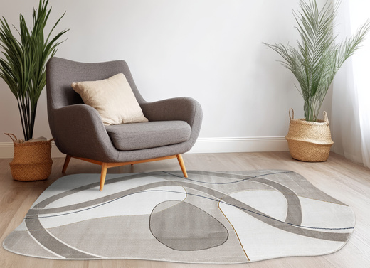 Dywan Selenne GS002A Cream/Beige Krem Beż Szary Geometria Ksztalt