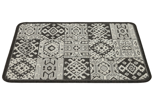 Antypoślizgowy Dywan FLEX 19636/91 Brąz Beż Patchwork