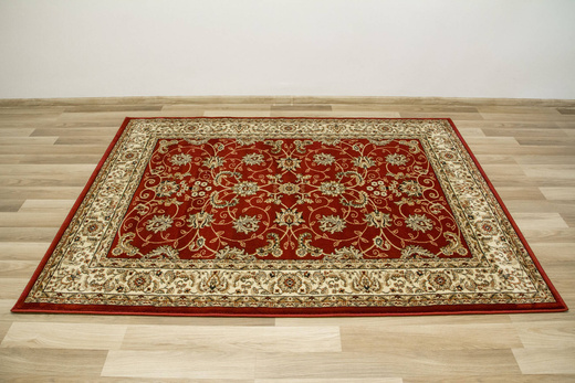 Dywan Super Rose 2338A red/cream Ornament Czerwień Krem