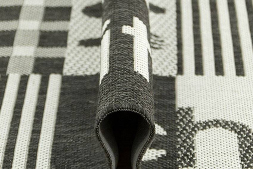 Antypoślizgowy Dywan Kuchenny Flex 19053/08 grey Grafit