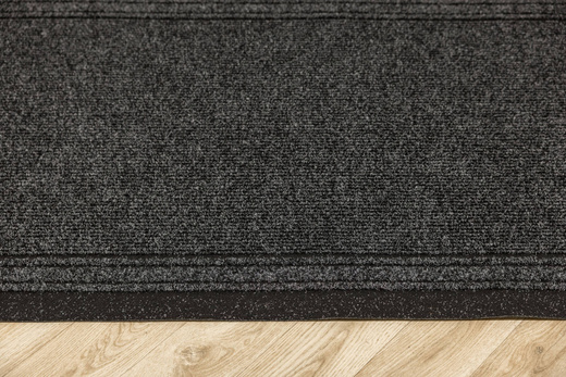 Chodnik Podgumowany Igłowany Sydney 20 Ciemny Szary szerokość 67 cm