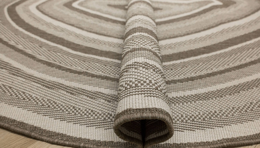 Dywan Dwustronny Sznurkowy Brussels 205825/10610 linen Jasny Beż Krem Onyks Kamień Kszrałt Outdoor