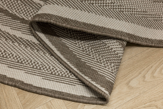 Dywan Dwustronny Sznurkowy Brussels 205825/10610 linen Jasny Beż Krem Onyks Kamień Kszrałt Outdoor