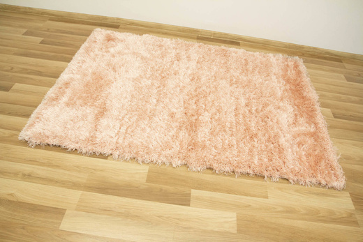 Lśniący Dywan Gloria Róż Pudrowy Z Lurexem