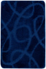 Dywanik Łazienkowy Antypoślizgowy Kobe Navy Granatowy Linie