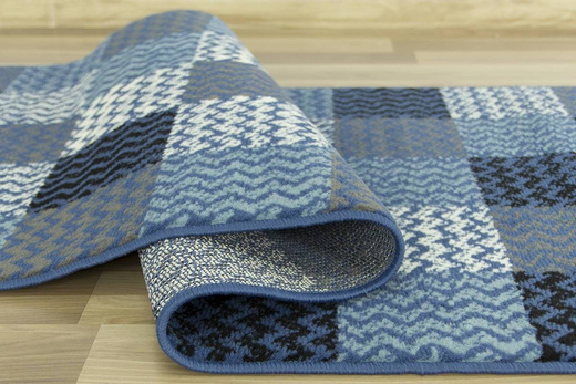 Chodnik luna 503568/94955 patchwork jeans szerokość 90 cm