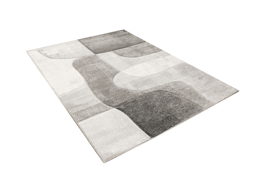 Dywan Kandy N381A l.grey/d.grey Szary Krem Fryz