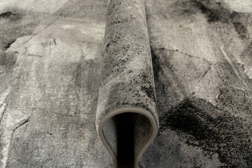 Chodnik Victoria B823A d.grey/l.grey Szary Czarny Przecierany szerokość 100 cm