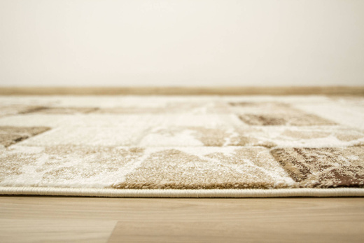 Dywan Amelia B171A cream/beige Beżowy Brązowy Kwadraty