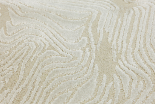 Dywan Misha J111A beige/beige Beżowy Linie Fale