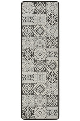 Antypoślizgowy Dywan FLEX 19636/91 Brąz Beż Patchwork