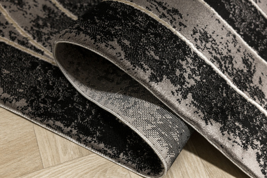 Dywan Kashmir KR158S BlackK/Gold Czarny Złoty Geometria