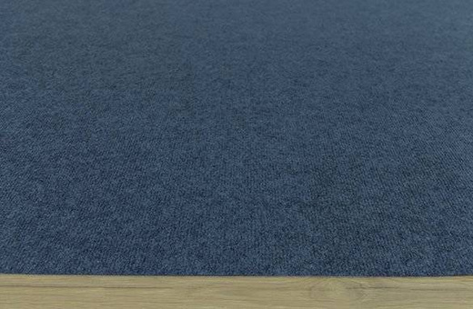 Wykładzina star bez filcu 84 niebieski szerokość 4 m