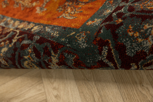 Dywan Wełniany Dywilan Polonia Bodrum Rubin Ornament