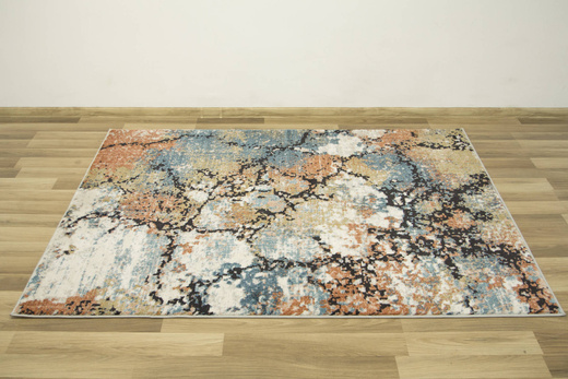 Dywan Lucca 8621A l.grey.beige Abstrakcyjny Krem Róż Niebieski