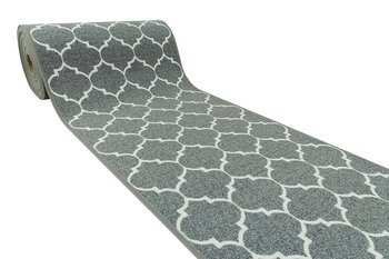 Antypoślizgowy chodnik clover koniczyna jasny szary szerokość 80 cm