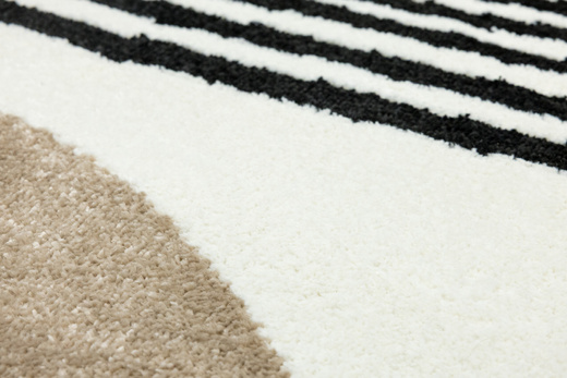 Dywan Clara 02923A cream/brown Brąz Krem Abstrakcja