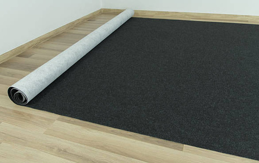 Wykładzina star 78 antracyt szerokość 4 m