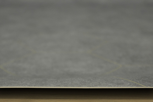 Wykładzina PCV Planet Treviso 597 Szary Złoty szerokość 1,5 m