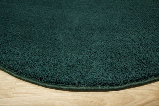 Okrągły Dywan Amazing 40 Butelkowa Zieleń