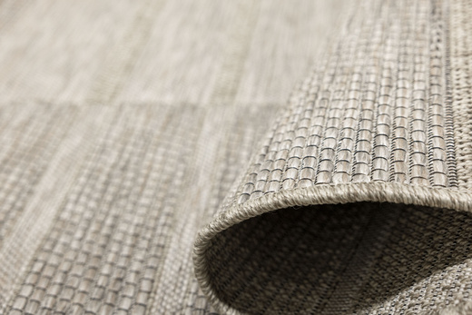 Dywan Sznurkowy Oria 82VH7-Y Beż Szary Prostokąty Gruby Splot