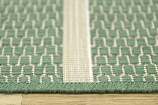 Dywan Sznurkowy Foggia 16725/640 Zieleń Krem Beż