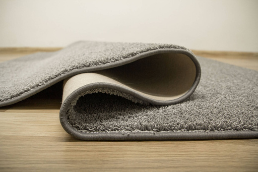 Miękki Gęsty Dywan Phuket 75 Szary Shaggy