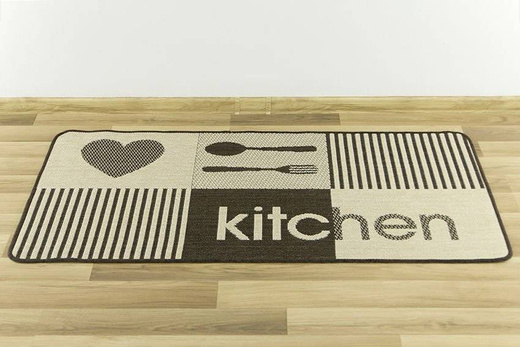 Antypoślizgowy Dywan Kuchenny Flex 19053/19 Brown Brąz